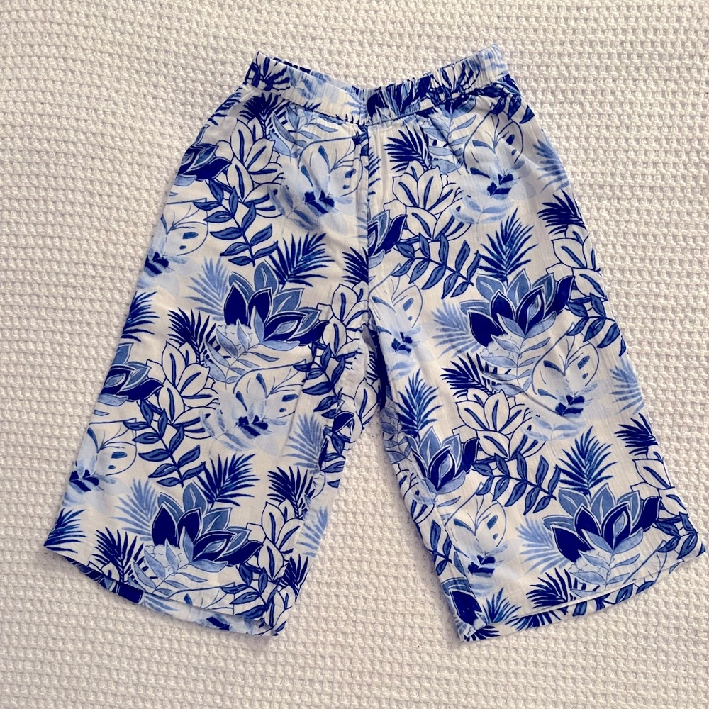 Janie and Jack Floral Pants - Size 3